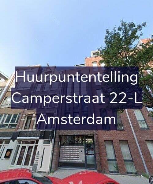 Foto gevel Huurpuntentelling voor Camperstraat 22-L, Amsterdam