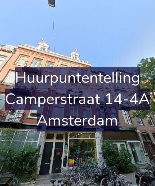Foto gevel Huurpuntentelling voor Camperstraat 14-4A, Amsterdam