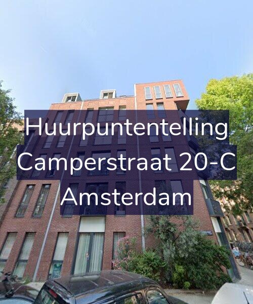 Foto gevel Huurpuntentelling voor Camperstraat 20-C, Amsterdam