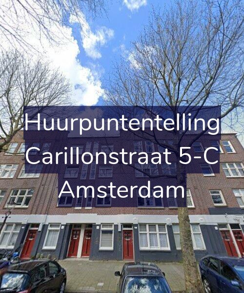 Foto gevel Huurpuntentelling voor Carillonstraat 5-C, Amsterdam