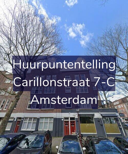 Foto gevel Huurpuntentelling voor Carillonstraat 7-C, Amsterdam