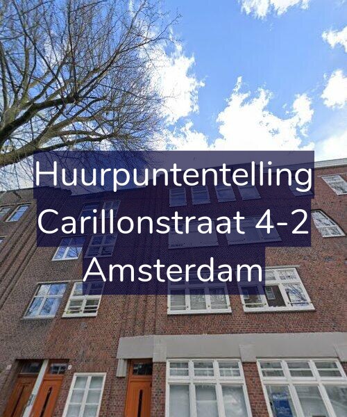 Foto gevel Huurpuntentelling voor Carillonstraat 4-2, Amsterdam