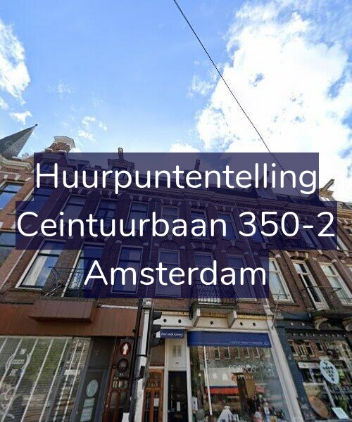 Foto gevel Huurpuntentelling voor Ceintuurbaan 350-2, Amsterdam