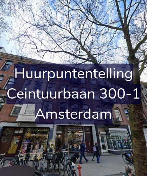 Foto gevel Huurpuntentelling voor Ceintuurbaan 300-1, Amsterdam