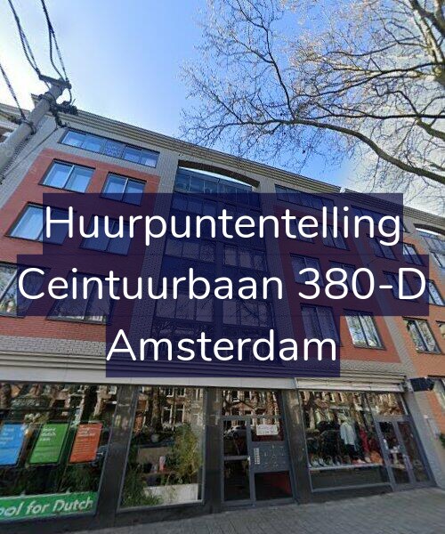 Foto gevel Huurpuntentelling voor Ceintuurbaan 380-D, Amsterdam