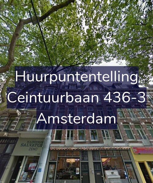 Foto gevel Huurpuntentelling voor Ceintuurbaan 436-3, Amsterdam