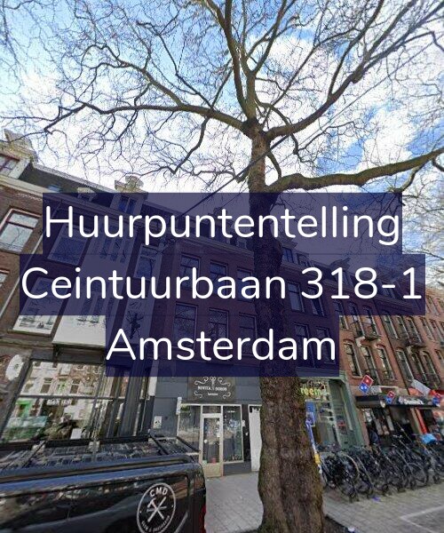 Foto gevel Huurpuntentelling voor Ceintuurbaan 318-1, Amsterdam