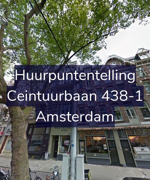 Foto gevel Huurpuntentelling voor Ceintuurbaan 438-1, Amsterdam
