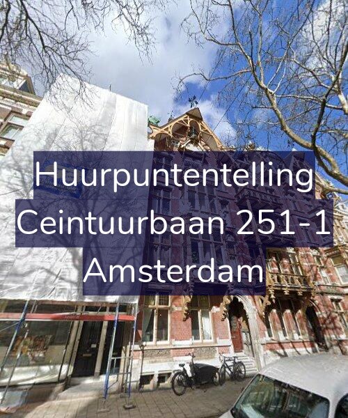 Foto gevel Huurpuntentelling voor Ceintuurbaan 251-1, Amsterdam