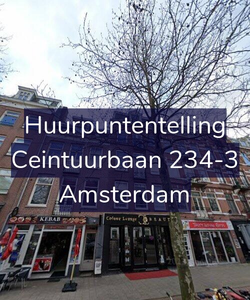 Foto gevel Huurpuntentelling voor Ceintuurbaan 234-3, Amsterdam