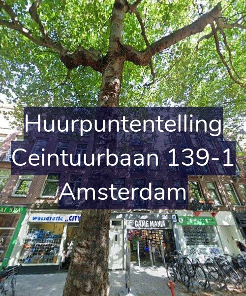Foto gevel Huurpuntentelling voor Ceintuurbaan 139-1, Amsterdam