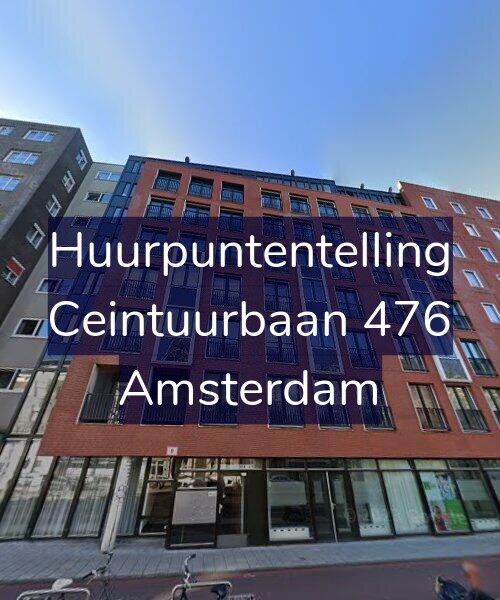 Foto gevel Huurpuntentelling voor Ceintuurbaan 476, Amsterdam