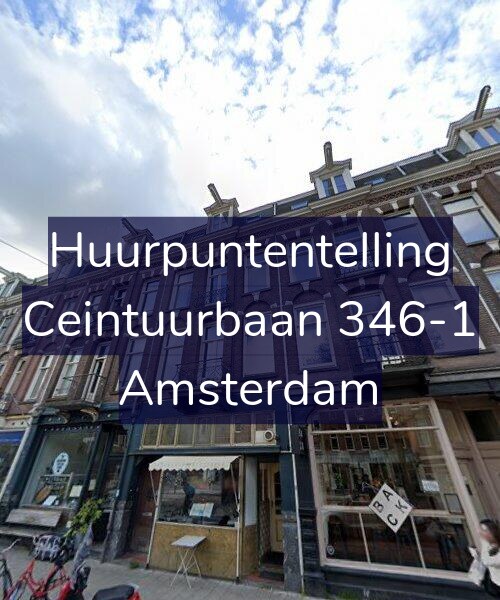 Foto gevel Huurpuntentelling voor Ceintuurbaan 346-1, Amsterdam