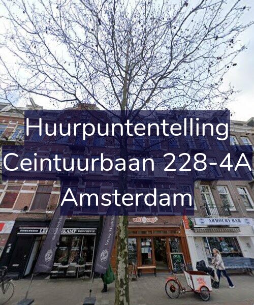 Foto gevel Huurpuntentelling voor Ceintuurbaan 228-4A, Amsterdam