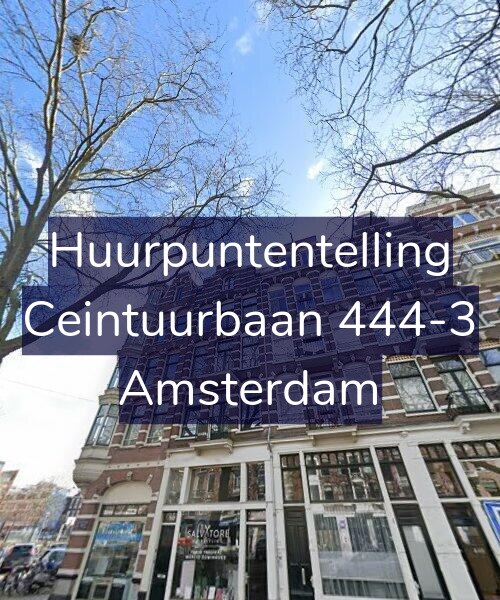 Foto gevel Huurpuntentelling voor Ceintuurbaan 444-3, Amsterdam