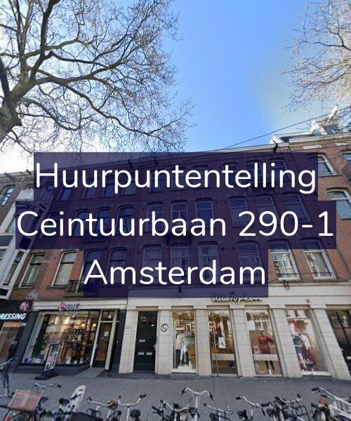 Foto gevel Huurpuntentelling voor Ceintuurbaan 290-1, Amsterdam