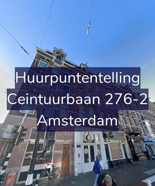 Foto gevel Huurpuntentelling voor Ceintuurbaan 276-2, Amsterdam