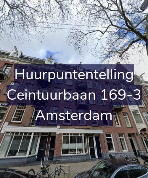 Foto gevel Huurpuntentelling voor Ceintuurbaan 169-3, Amsterdam