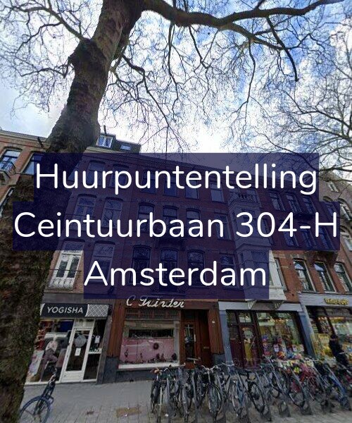 Foto gevel Huurpuntentelling voor Ceintuurbaan 304-H, Amsterdam