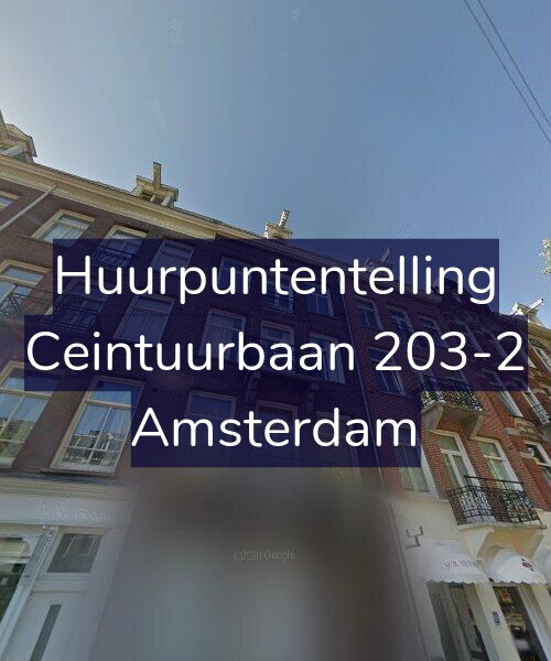 Foto gevel Huurpuntentelling voor Ceintuurbaan 203-2, Amsterdam