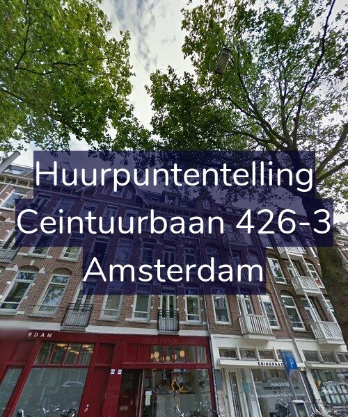 Foto gevel Huurpuntentelling voor Ceintuurbaan 426-3, Amsterdam