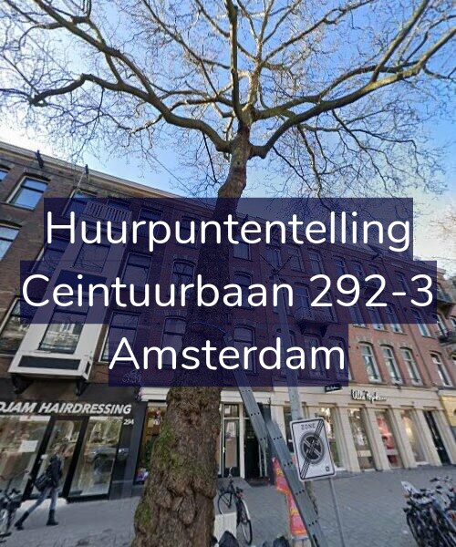 Foto gevel Huurpuntentelling voor Ceintuurbaan 292-3, Amsterdam
