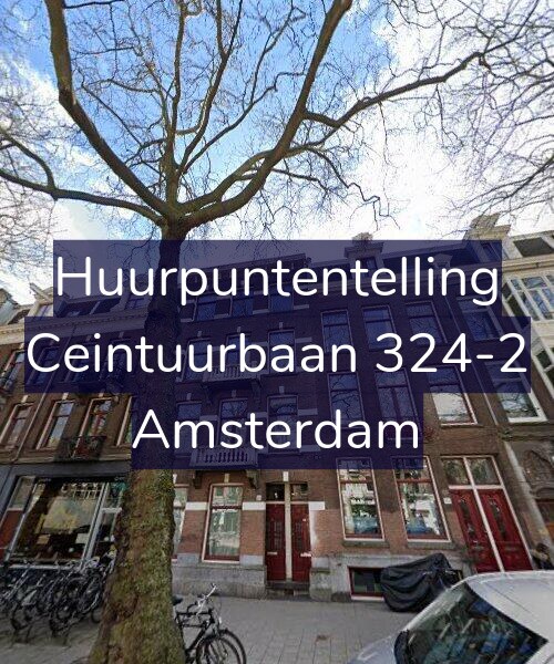 Foto gevel Huurpuntentelling voor Ceintuurbaan 324-2, Amsterdam