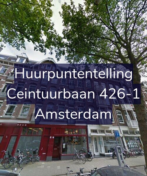 Foto gevel Huurpuntentelling voor Ceintuurbaan 426-1, Amsterdam