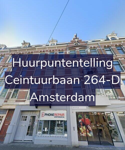 Foto gevel Huurpuntentelling voor Ceintuurbaan 264-D, Amsterdam