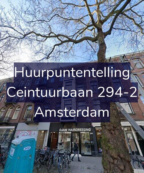 Foto gevel Huurpuntentelling voor Ceintuurbaan 294-2, Amsterdam