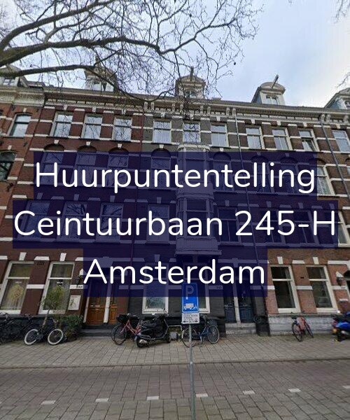Foto gevel Huurpuntentelling voor Ceintuurbaan 245-H, Amsterdam