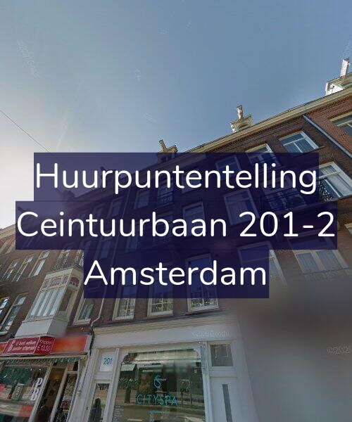 Foto gevel Huurpuntentelling voor Ceintuurbaan 201-2, Amsterdam