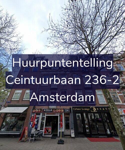 Foto gevel Huurpuntentelling voor Ceintuurbaan 236-2, Amsterdam