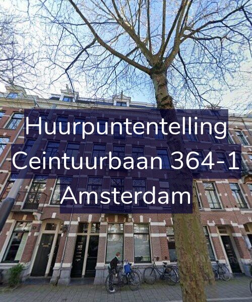 Foto gevel Huurpuntentelling voor Ceintuurbaan 364-1, Amsterdam