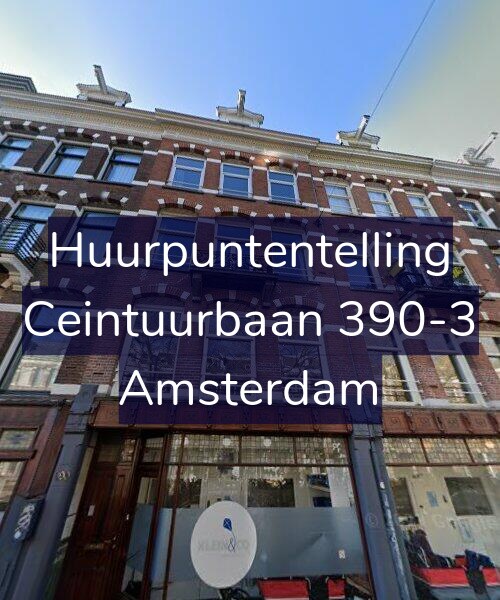 Foto gevel Huurpuntentelling voor Ceintuurbaan 390-3, Amsterdam