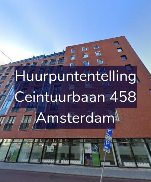 Foto gevel Huurpuntentelling voor Ceintuurbaan 458, Amsterdam