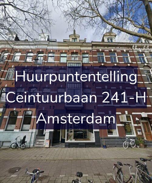 Foto gevel Huurpuntentelling voor Ceintuurbaan 241-H, Amsterdam