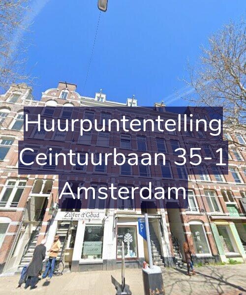 Foto gevel Huurpuntentelling voor Ceintuurbaan 35-1, Amsterdam