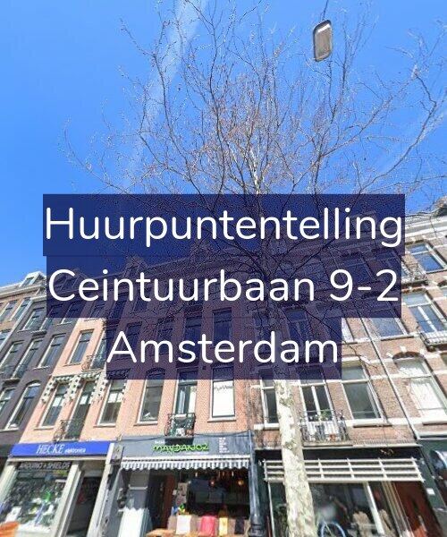 Foto gevel Huurpuntentelling voor Ceintuurbaan 9-2, Amsterdam