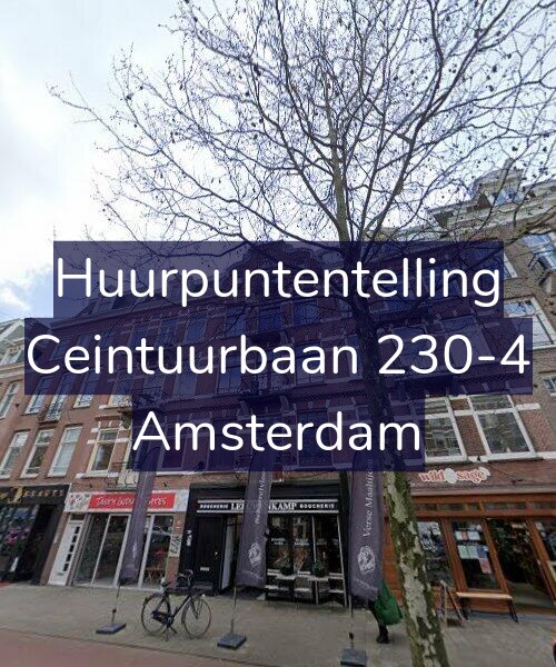 Foto gevel Huurpuntentelling voor Ceintuurbaan 230-4, Amsterdam