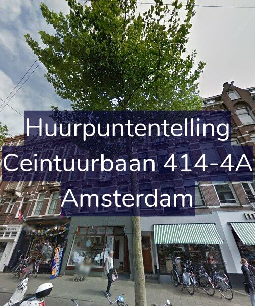 Foto gevel Huurpuntentelling voor Ceintuurbaan 414-4A, Amsterdam