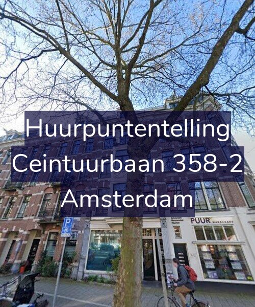 Foto gevel Huurpuntentelling voor Ceintuurbaan 358-2, Amsterdam