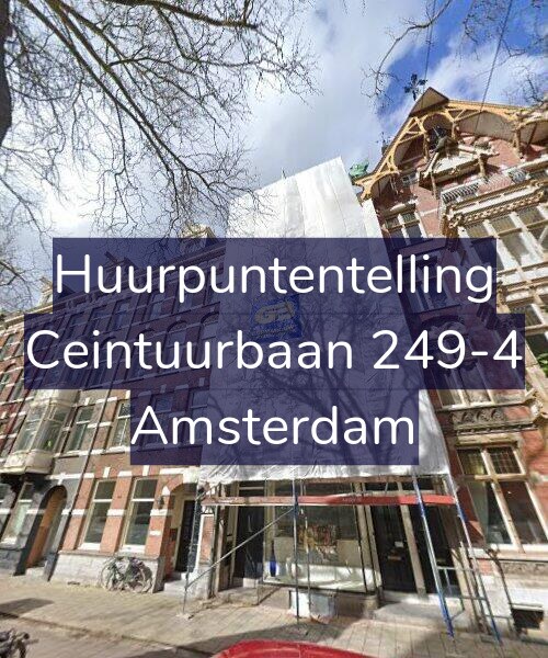 Foto gevel Huurpuntentelling voor Ceintuurbaan 249-4, Amsterdam