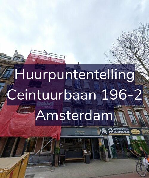 Foto gevel Huurpuntentelling voor Ceintuurbaan 196-2, Amsterdam
