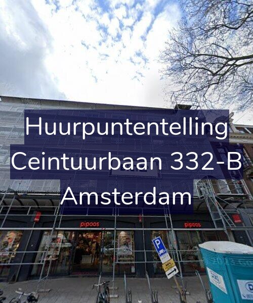 Foto gevel Huurpuntentelling voor Ceintuurbaan 332-B, Amsterdam