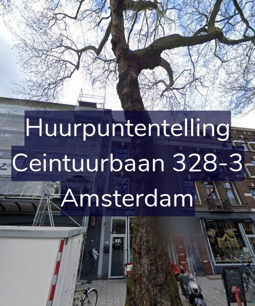 Foto gevel Huurpuntentelling voor Ceintuurbaan 328-3, Amsterdam