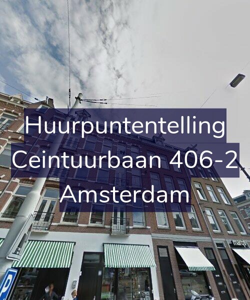 Foto gevel Huurpuntentelling voor Ceintuurbaan 406-2, Amsterdam
