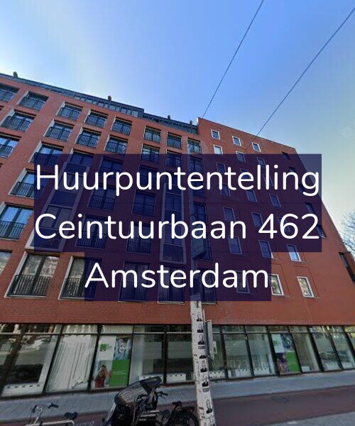 Foto gevel Huurpuntentelling voor Ceintuurbaan 462, Amsterdam