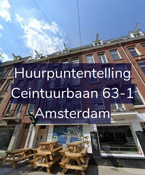 Foto gevel Huurpuntentelling voor Ceintuurbaan 63-1, Amsterdam