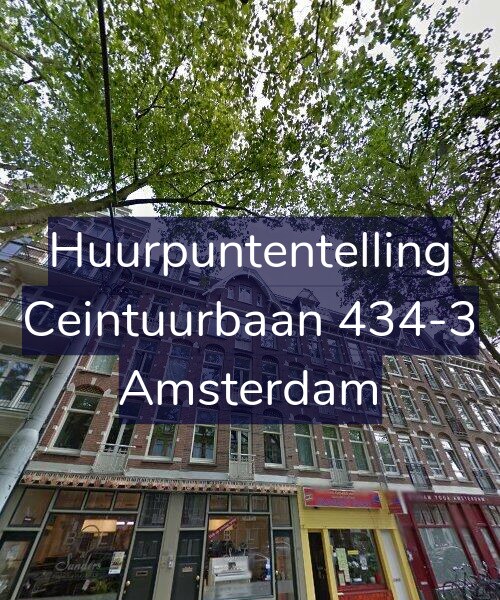 Foto gevel Huurpuntentelling voor Ceintuurbaan 434-3, Amsterdam